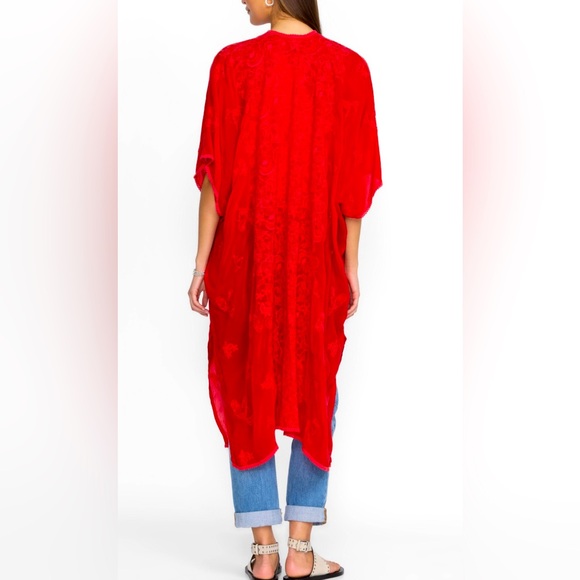 JOHNNY WAS Sea Georgia Kimono - Picture 3 of 11